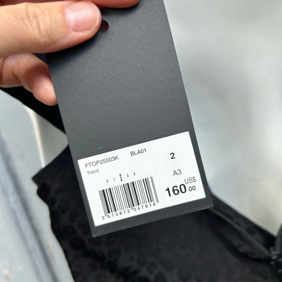 The Kooples Shadow-Leopard Print Tank Top, BNWT, size “2”  (M) - Picture 13 of 14